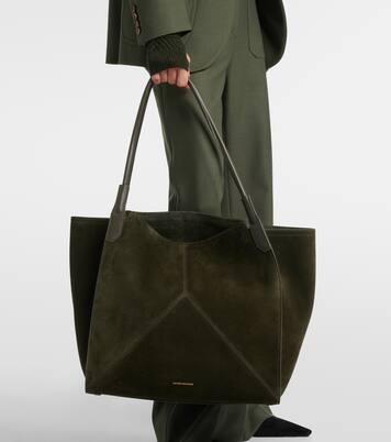 Victoria Large suede tote bag | Victoria Beckham