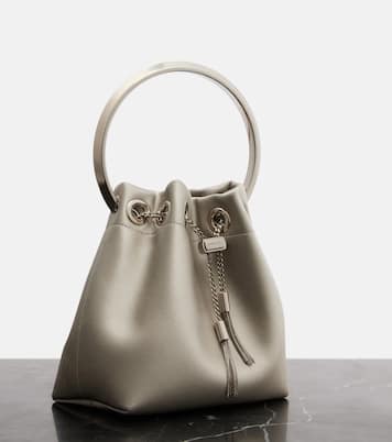 Sac seau Bon Bon en satin | Jimmy Choo