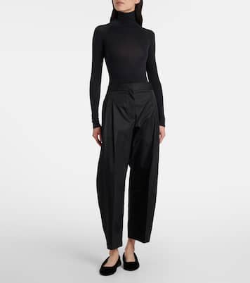 Ballerinas aus Samt | Alaïa