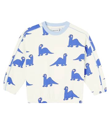 Dino cotton jersey sweatshirt | Mini Rodini