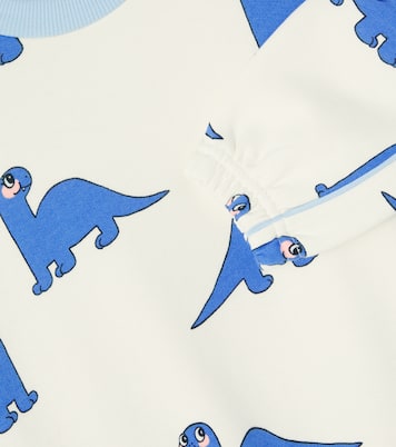 Dino cotton jersey sweatshirt | Mini Rodini