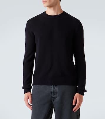Ribbed-knit cashmere sweater | Prada