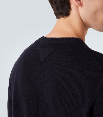 Ribbed-knit cashmere sweater | Prada