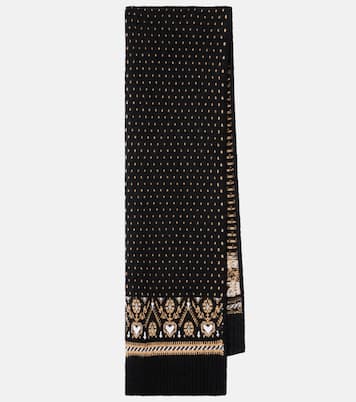 Lucerne Fair Isle cashmere scarf | Khaite