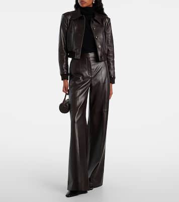 Cropped-Lederjacke Sleek Statement | Dorothee Schumacher
