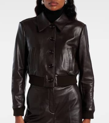 Cropped-Lederjacke Sleek Statement | Dorothee Schumacher