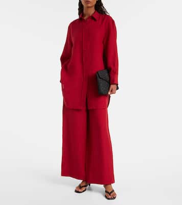 Select linen wide-leg pants | Eres