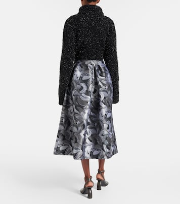 Midirock aus Jacquard | Dries Van Noten