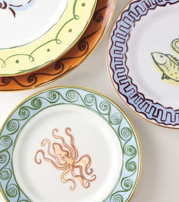 Il Viaggio Di Nettuno porcelain dinner plate | Ginori 1735
