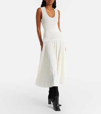 Wool-blend maxi dress | Alaïa