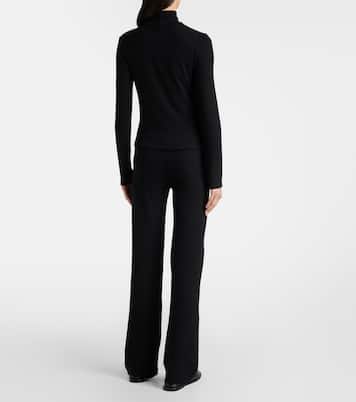 Lauren high-rise straight pants | Leset