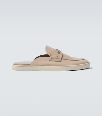 Mules Chanme en cuir | Christian Louboutin
