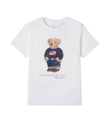 T-shirt Polo Bear en coton | Polo Ralph Lauren Kids