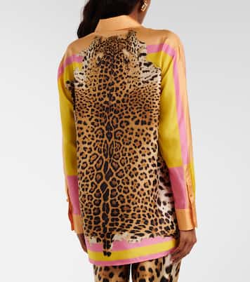 Printed silk shirt | Roberto Cavalli