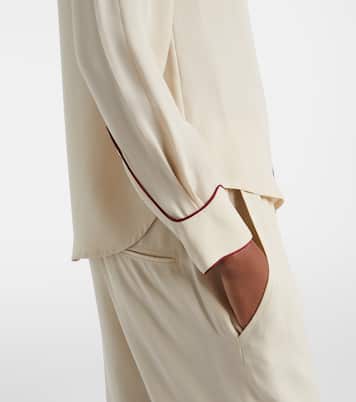 Yzea beaded cady shirt | Isabel Marant