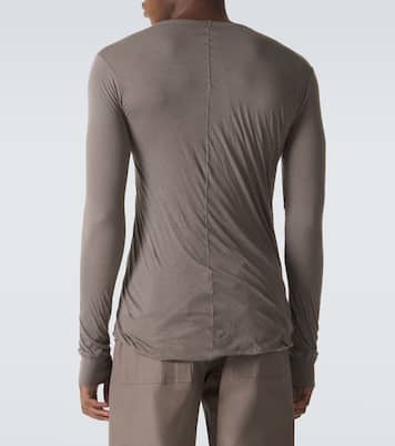 Draped cotton jersey top | Rick Owens