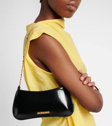 Bisou Chaine Small leather shoulder bag | Jacquemus