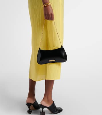 Bisou Chaine Small leather shoulder bag | Jacquemus