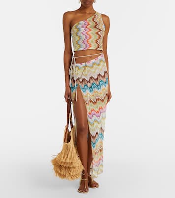 Zigzag wrap skirt | Missoni