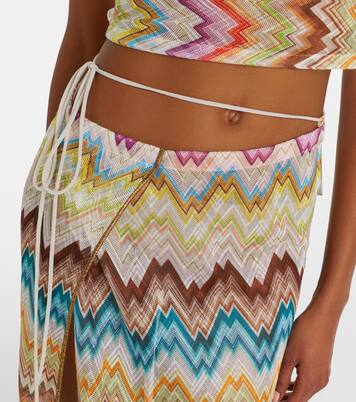 Zigzag wrap skirt | Missoni