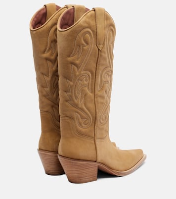Westernstiefel Dakota aus Veloursleder | Paris Texas