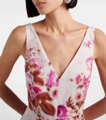 Cocktailkleid aus Baumwollpopeline | Erdem