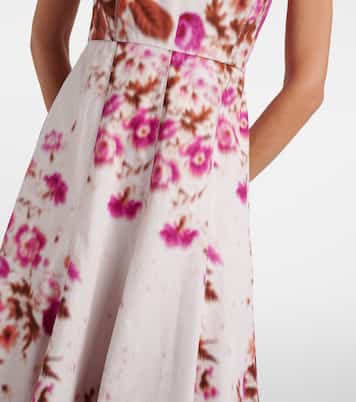 Cocktailkleid aus Baumwollpopeline | Erdem