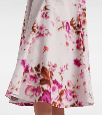 Cocktailkleid aus Baumwollpopeline | Erdem