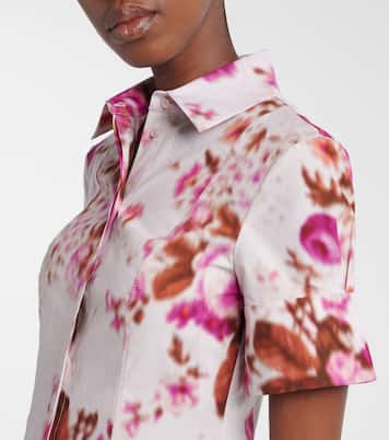 Hemdblusenkleid aus Baumwollpopeline | Erdem