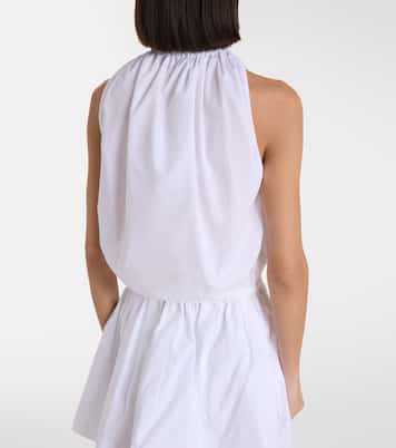 Gathered cotton top | Patou