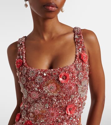 Francesca embellished floral gown | Rachel Gilbert