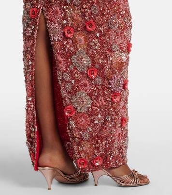 Francesca embellished floral gown | Rachel Gilbert