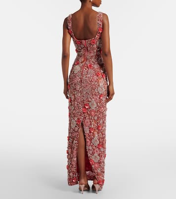 Francesca embellished floral gown | Rachel Gilbert