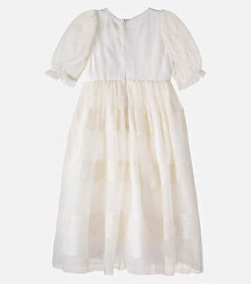 Bow-detail tulle dress | Petite Amalie  