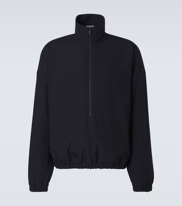 Chaqueta de lana virgen con cremallera parcial | Fear of God