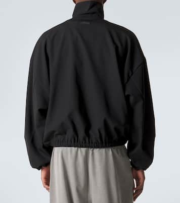 Chaqueta de lana virgen con cremallera parcial | Fear of God