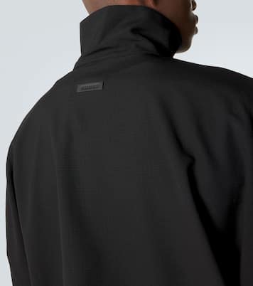 Chaqueta de lana virgen con cremallera parcial | Fear of God