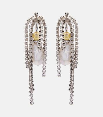 Embellished drop earrings | Dries Van Noten