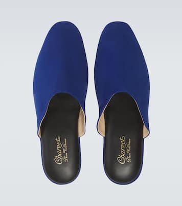 Suede slippers | Charvet