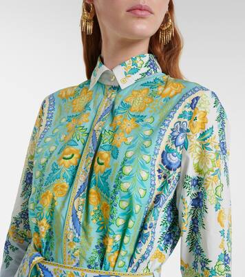 Abito chemisier in cotone con stampa | Etro