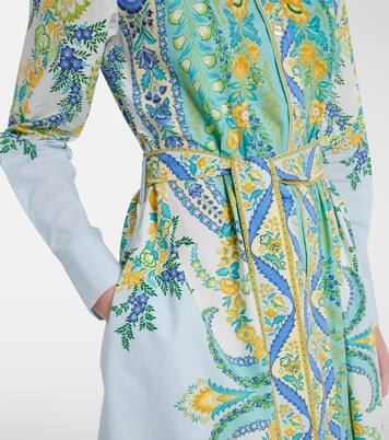 Abito chemisier in cotone con stampa | Etro