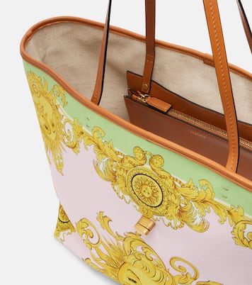 Large printed canvas tote bag | Versace