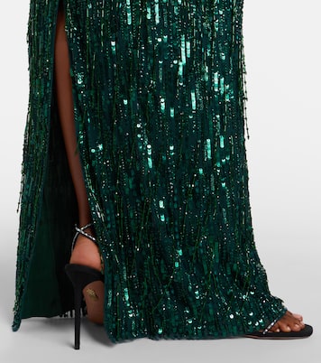 Fleur sequined gown | Jenny Packham