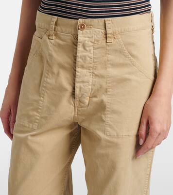 Whitney cotton wide-leg pants | Nili Lotan