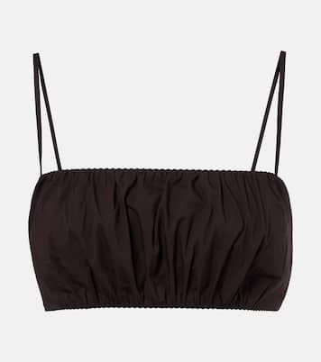 Fiore cotton crop top | Staud