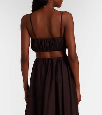 Fiore cotton crop top | Staud