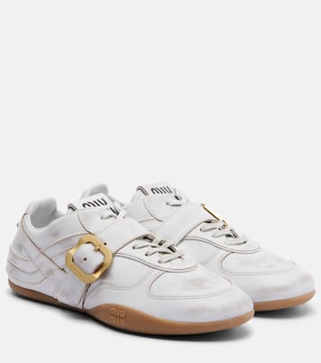 Gymnasium leather sneakers | Miu Miu