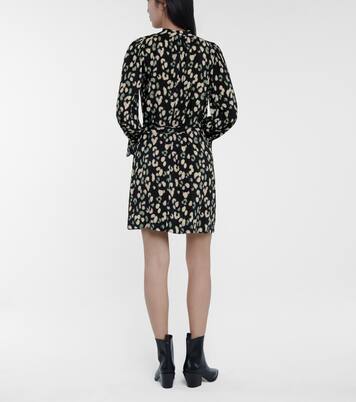 Robe Gertrude à motif léopard | Velvet