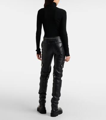 6 Moncler 1017 Alyx 9sm Hose aus Leder | Moncler Genius