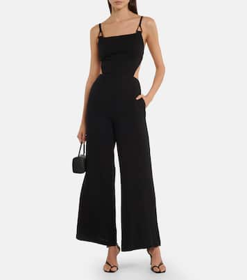 Mabel cutout cotton jumpsuit | Simkhai